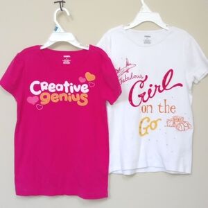 50% Applied💜Sale💜Gymboree Lot of 2 T-shirts
